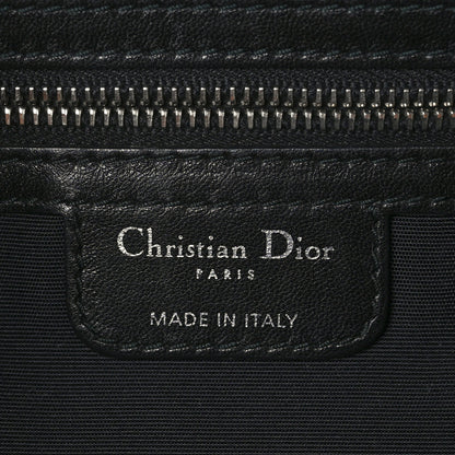 Christian Dior Lambskin Cannage Ruffle New Lock Flap Black 6 of 8