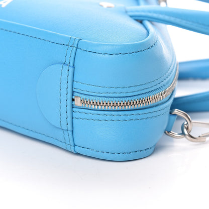 Balenciaga Calfskin XS Triangle Chain Duffle Baby Blue 9 of 10