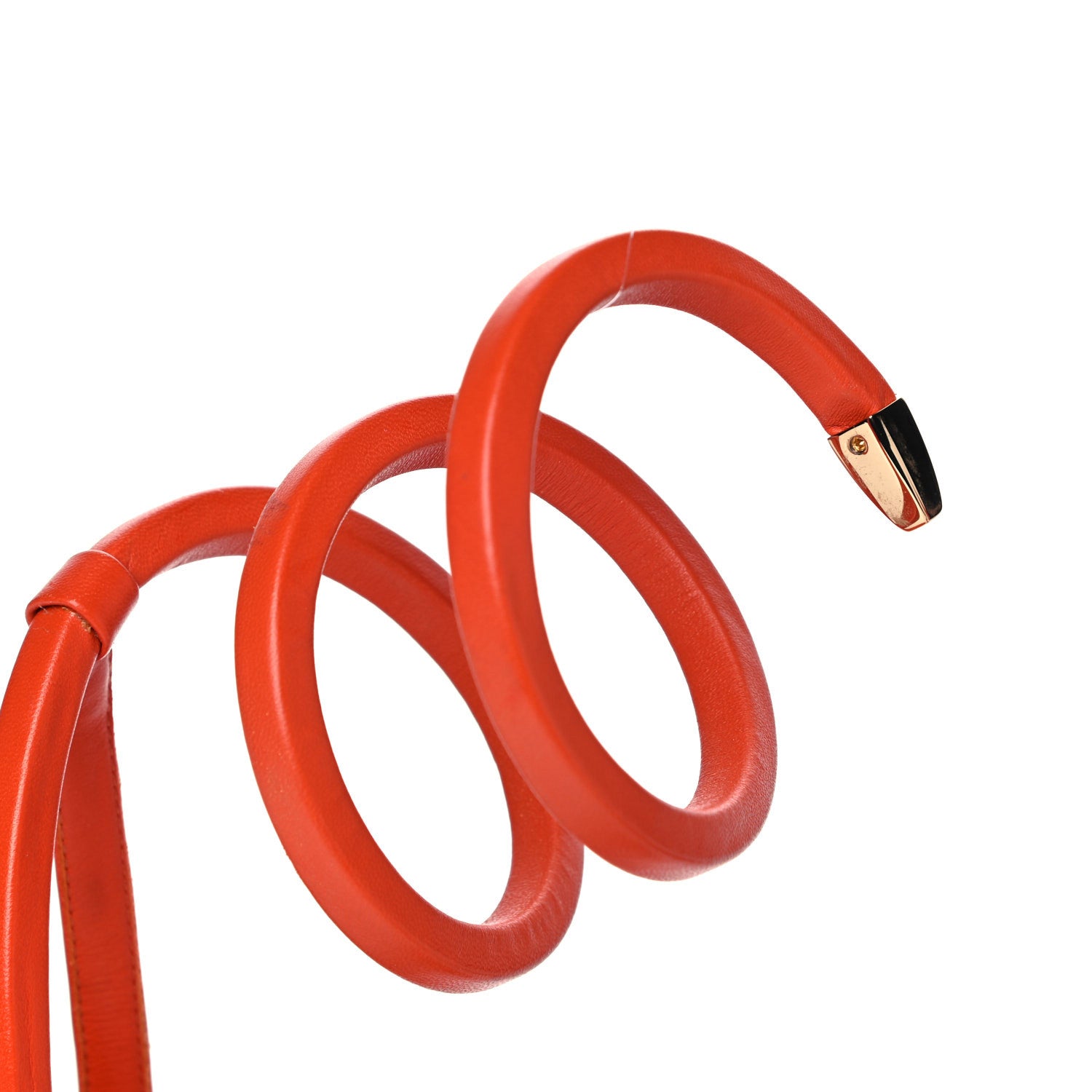 Bottega Veneta Nappa Spiral Sandals 40 Orange 8 of 22