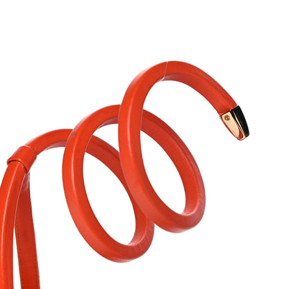 Bottega Veneta Nappa Spiral Sandals 40 Orange 8 of 22