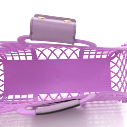 Fendi Recycled Plastic Vitello Liberty Matte Small Fendi Basket Violetta 7 of 11
