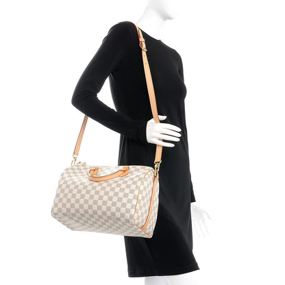 Louis Vuitton Damier Azur Speedy Bandouliere 30 2 of 11