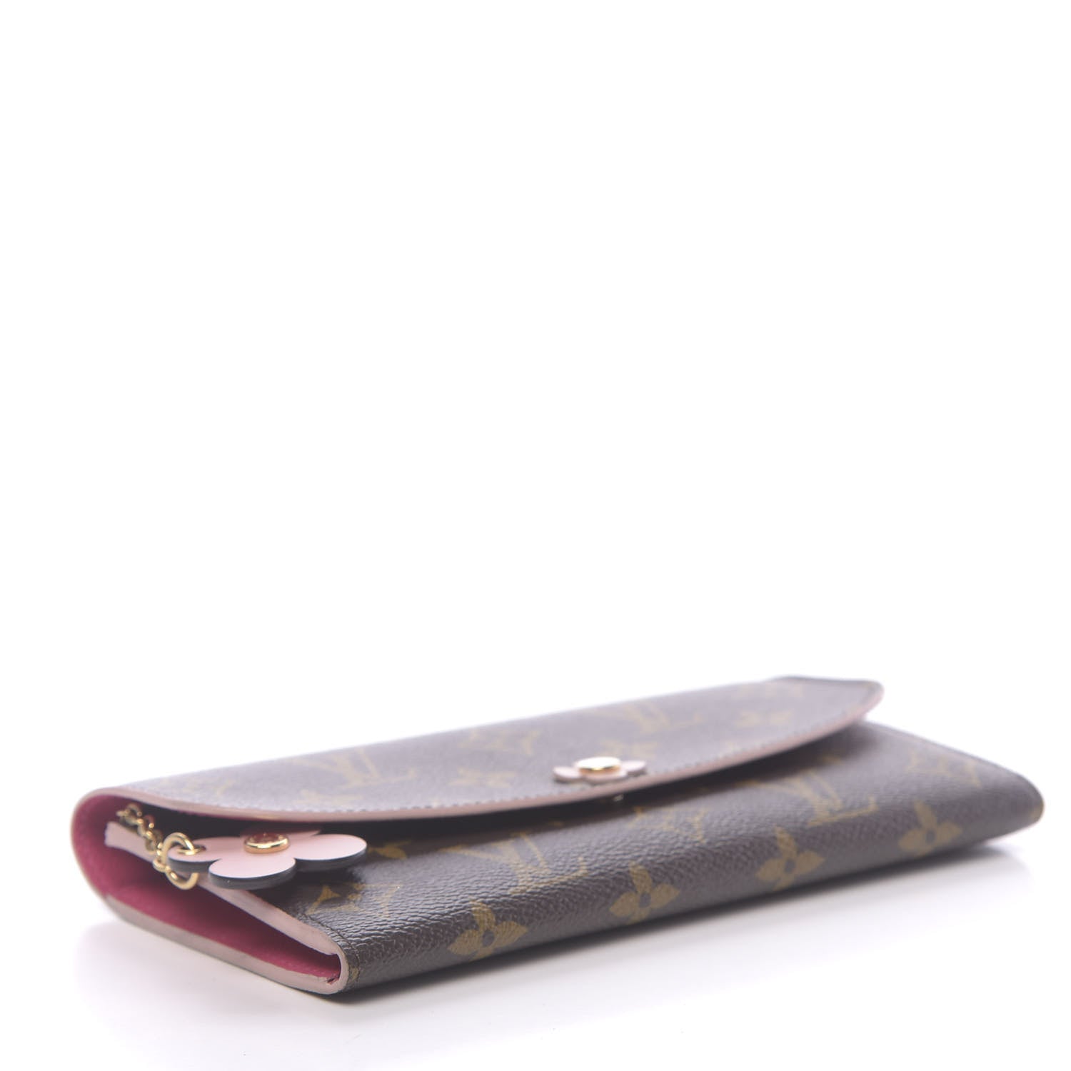 Louis Vuitton Monogram Bloom Flower Emilie Wallet 4 of 7