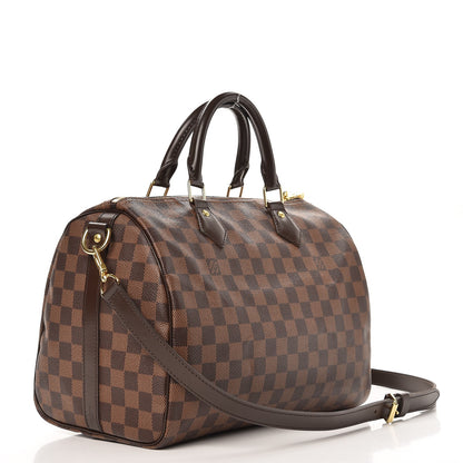 Louis Vuitton Damier Ebene Speedy Bandouliere 30 4 of 9
