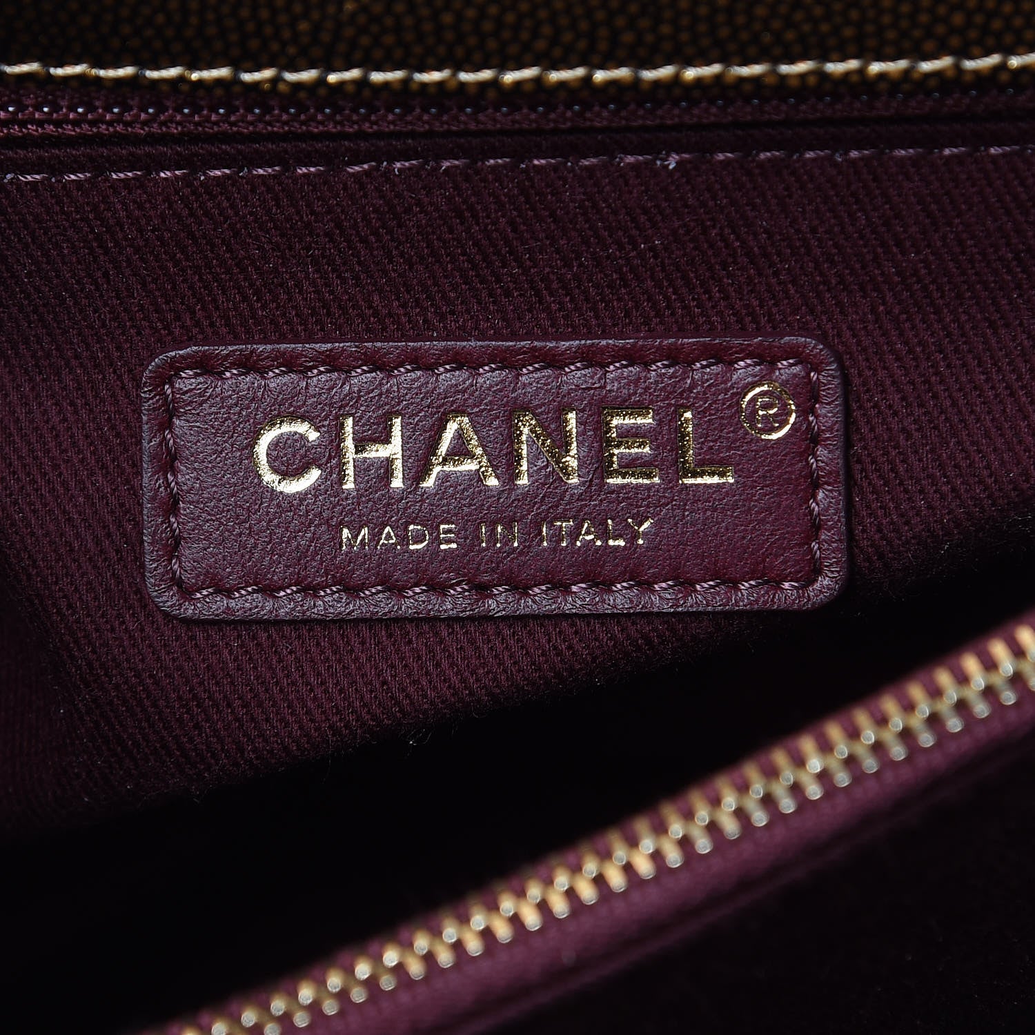 Chanel Metallic Caviar Quilted Small Coco Handle Flap Gold 6 of 11
