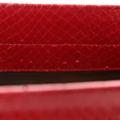 Gucci Snakeskin Small Zumi Top Handle Bag Romantic Cerise 13 of 13