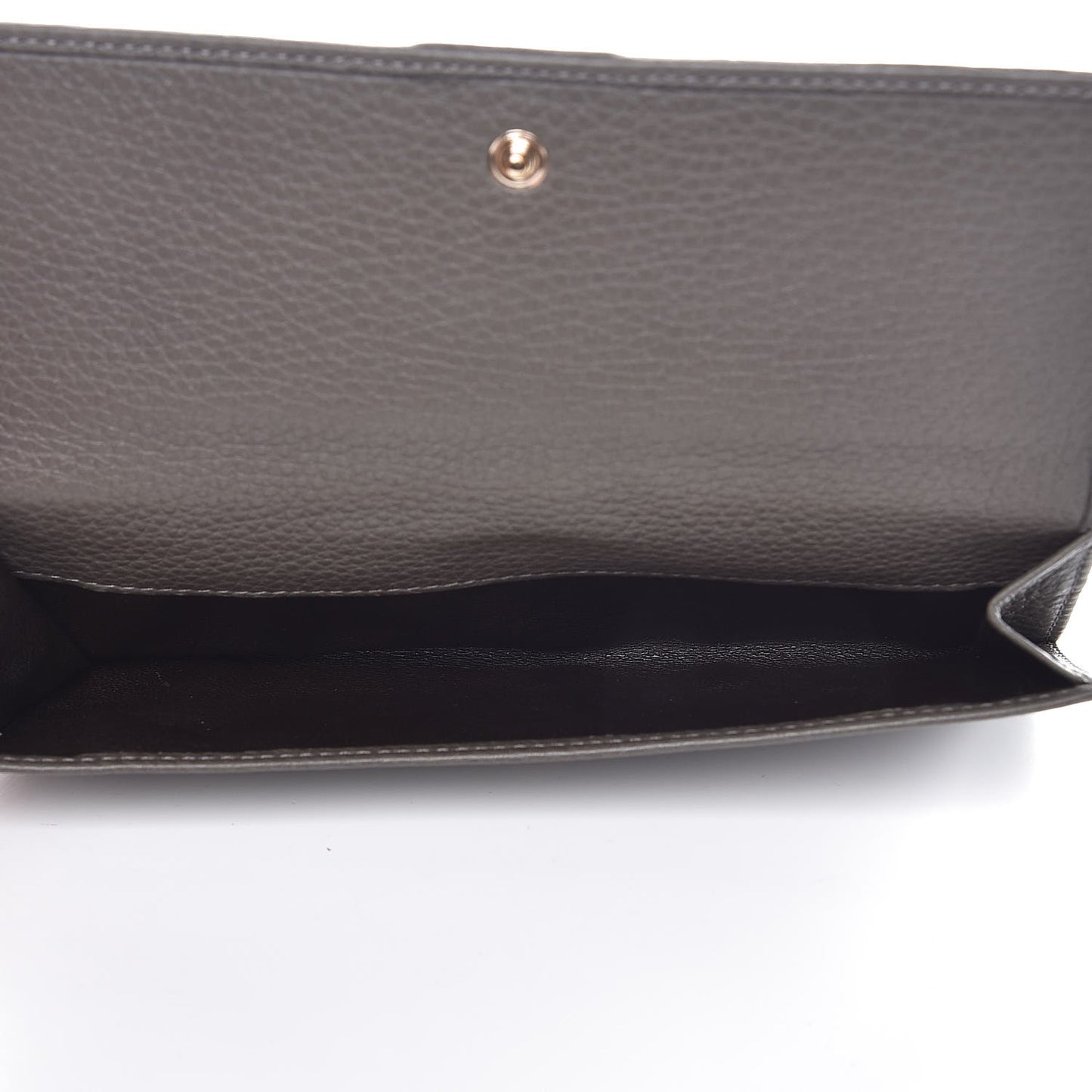 Pebbled Calfskin Greenwich Wallet Grey