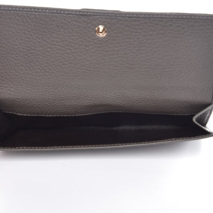 Gucci Pebbled Calfskin Greenwich Wallet Grey 5 of 9