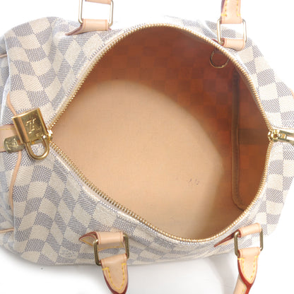 Louis Vuitton Damier Azur Speedy Bandouliere 30 5 of 9