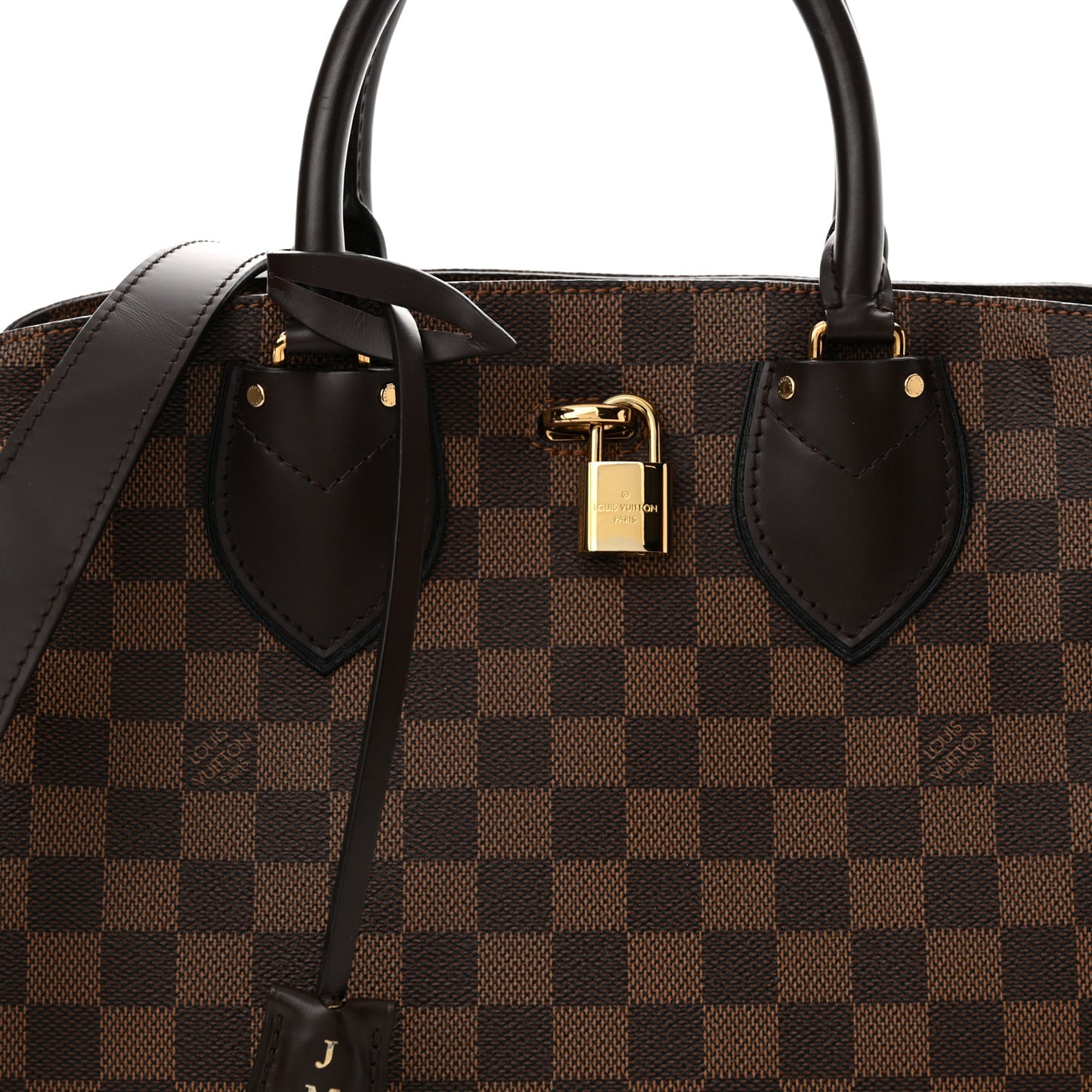 Cuir Taurillon Damier Ebene Normandy Black