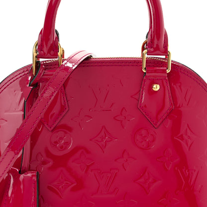 Louis Vuitton Vernis Alma BB Rose Indien 7 of 9