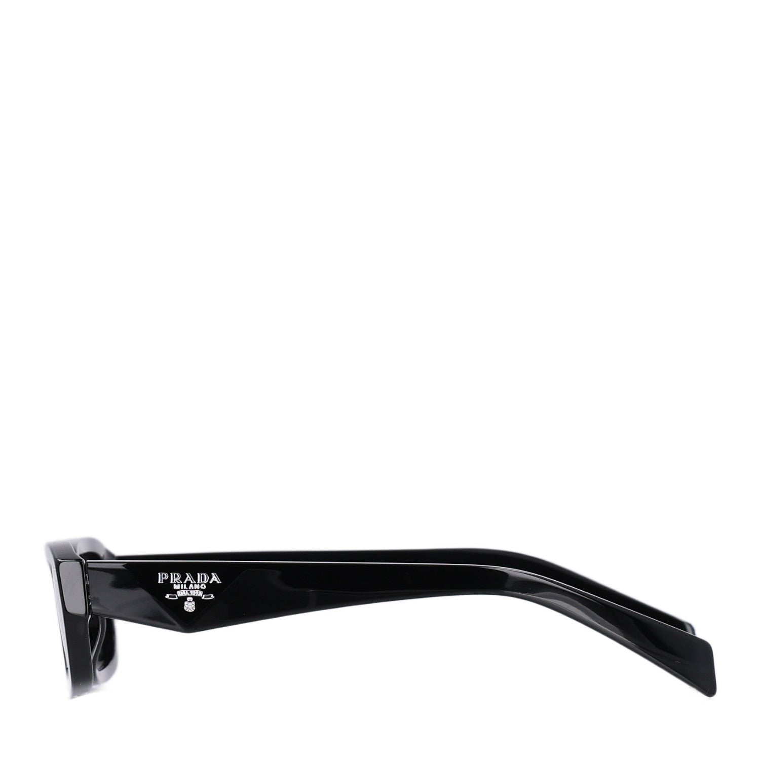 Prada Acetate Symbole Sunglasses SPR B06 Black 3 of 7