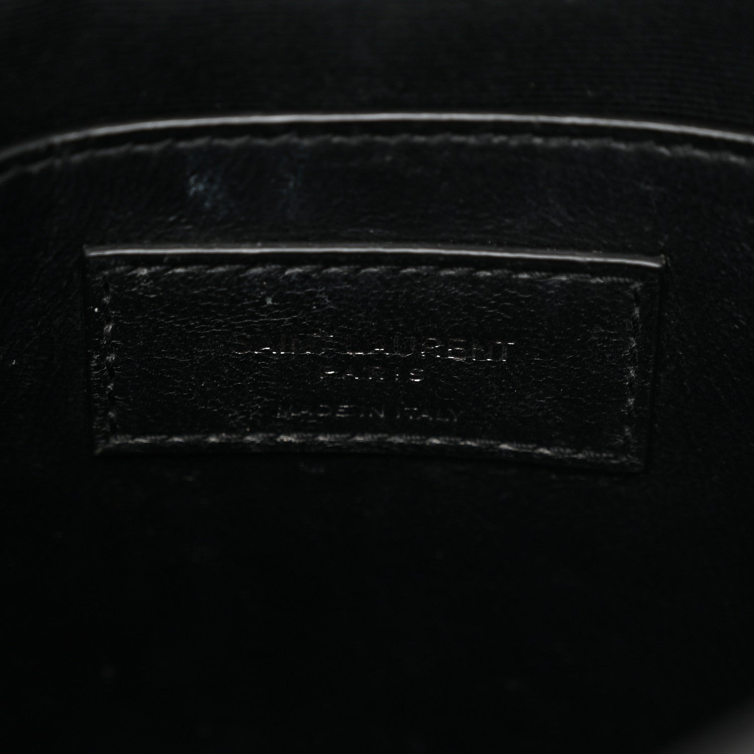 Saint Laurent Crinkled Calfskin Matelasse Monogram Baby Niki Chain Satchel Storm 5 of 11