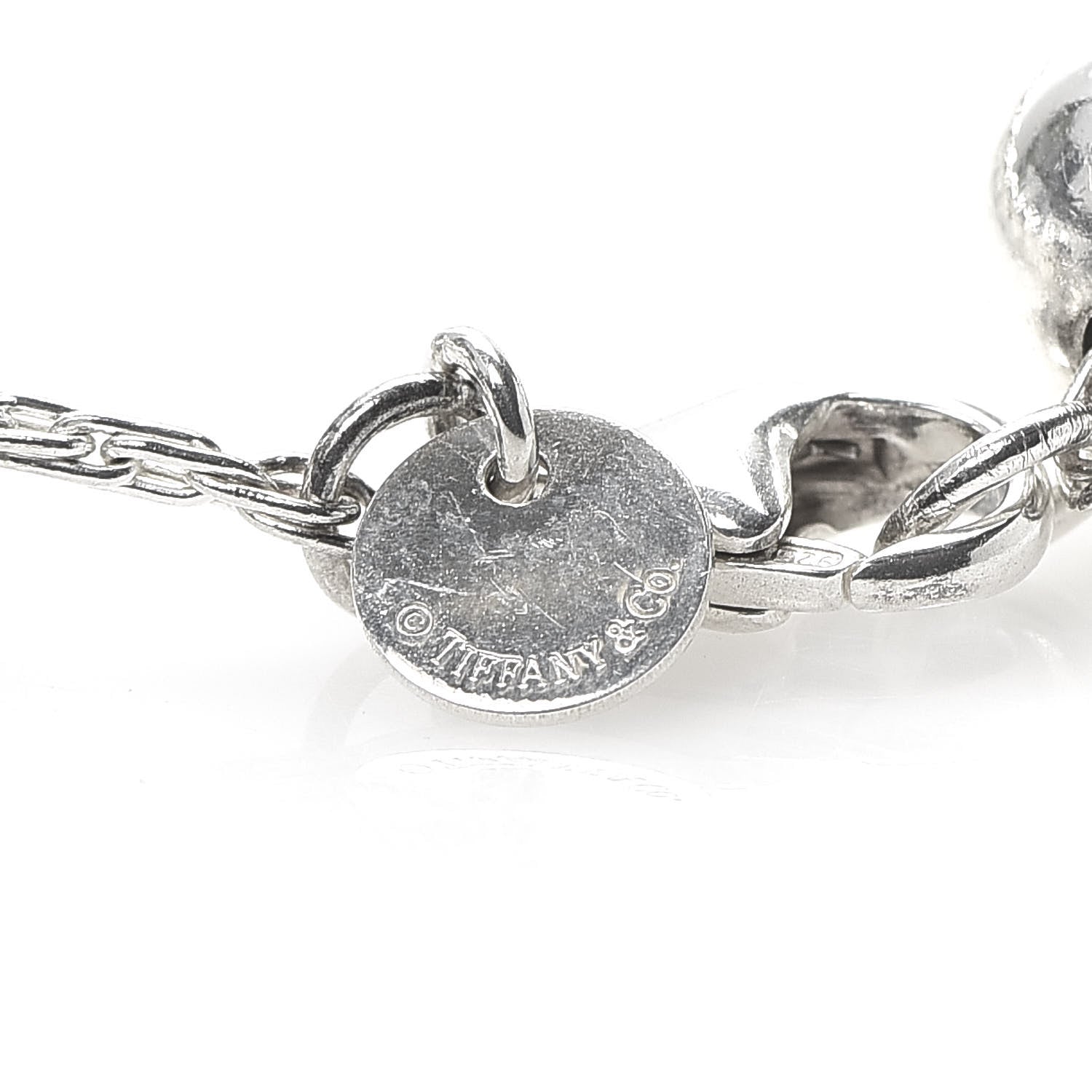 Tiffany Sterling Silver 10mm HardWear Ball Bracelet 6 of 7