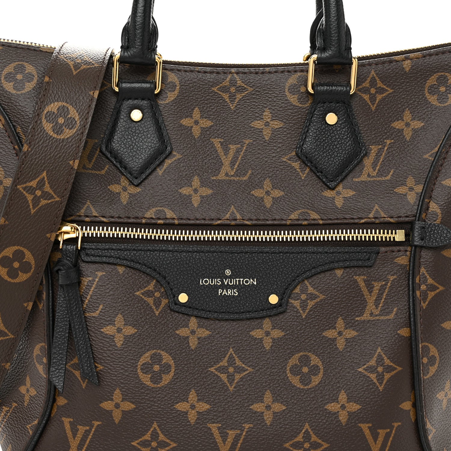 Louis Vuitton Monogram Tournelle PM Black 8 of 10