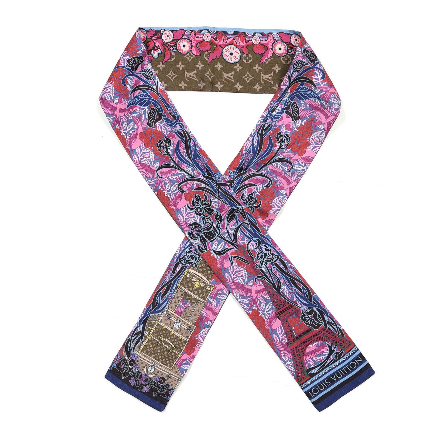Silk Louis A Paris Bandeau Fuchsia