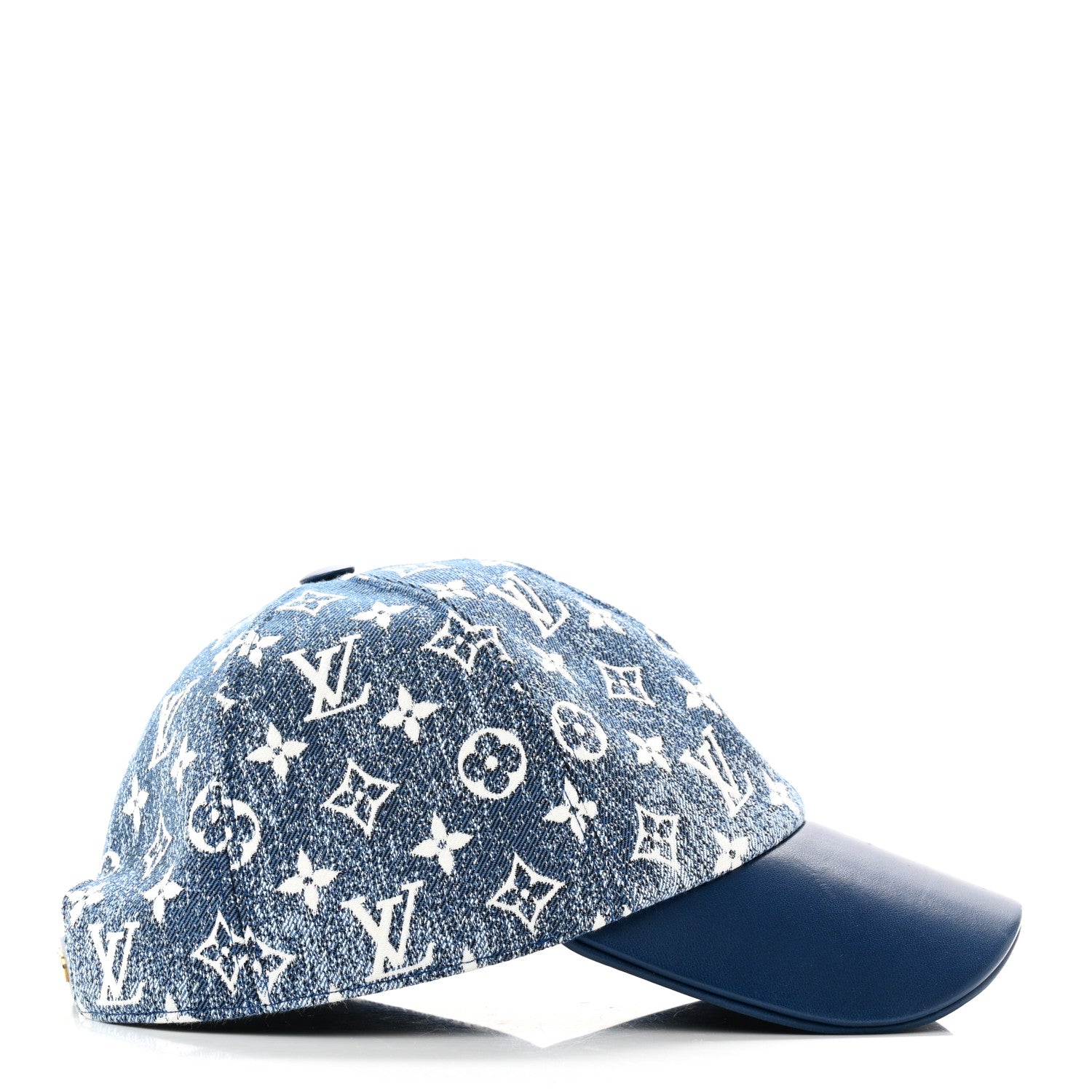 Louis Vuitton Monogram Jacquard Cap L Blue 5 of 9