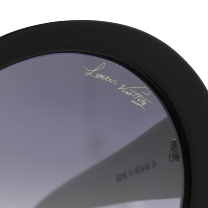 Louis Vuitton Oversized Sunglasses Z0270E Black 8 of 8