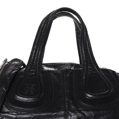 Givenchy Wrinkled Lambskin Medium Nightingale Black 17 of 17