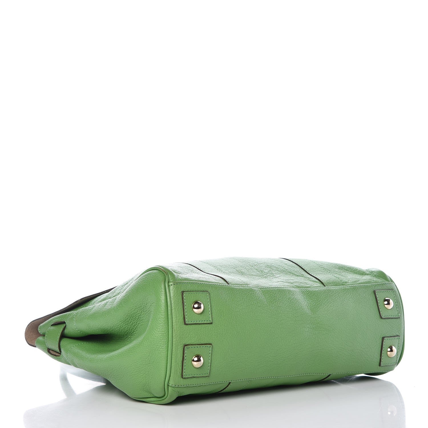 Mulberry Goatskin Bayswater Grass Green 4 of 12