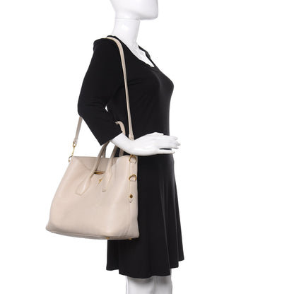 Prada Vitello Daino Tote Talco 2 of 11