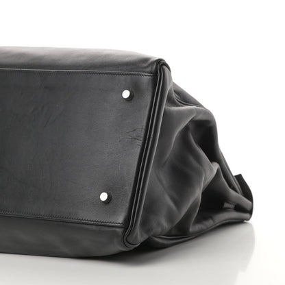 Hermes Veau Sikkim Kelly Relax 50 Black 10 of 19