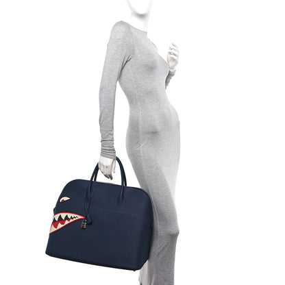 Hermes Togo Shark Bolide 45 Bleu Nuit 2 of 13