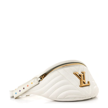 Louis Vuitton Calfskin New Wave Bumbag Snow 4 of 11