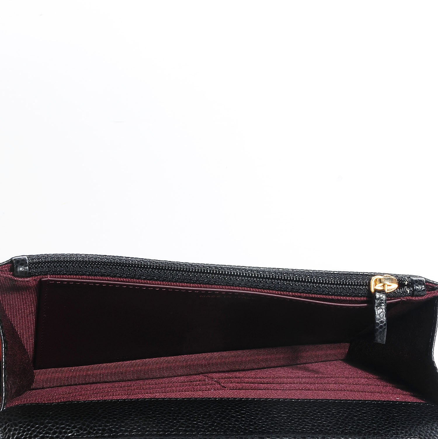 Chanel Caviar Quilted Wallet On Chain WOC Black 9 of 9