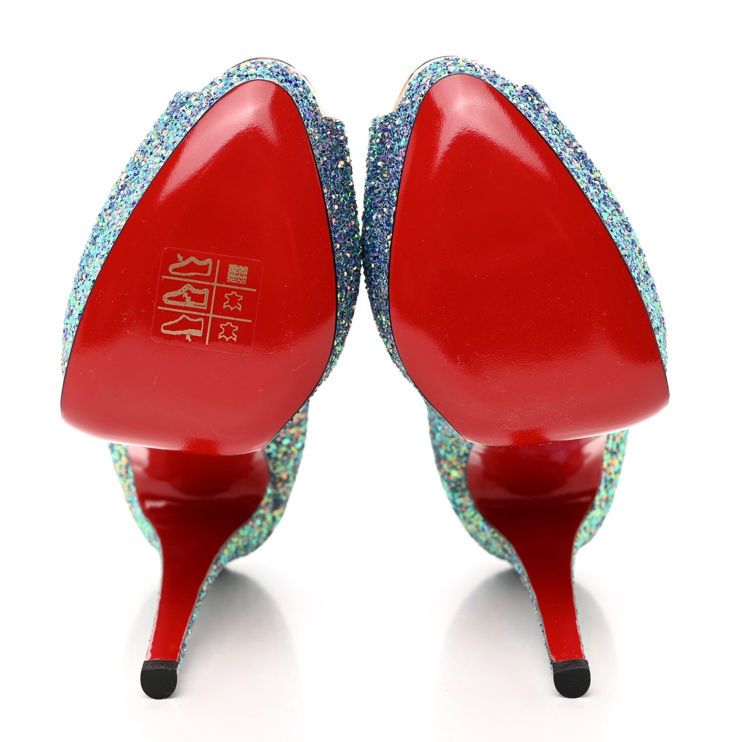 Glitter Dragonfly Lady Peep 150 Pumps 35.5 Etincelle Copper