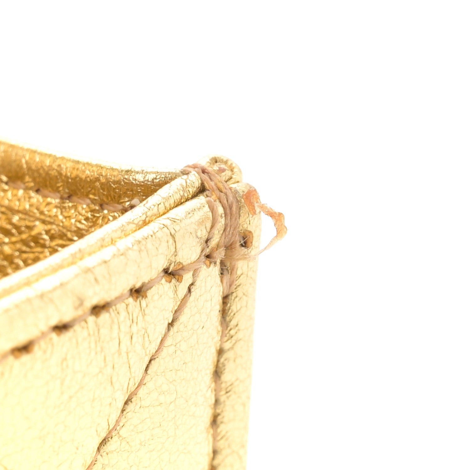 Chanel Metallic Lambskin Quilted Mini Flap Gold 12 of 12