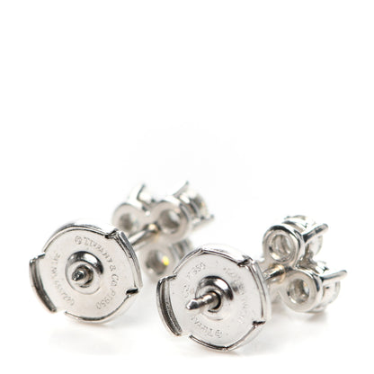 Tiffany Platinum Diamond Aria Earrings 3 of 5