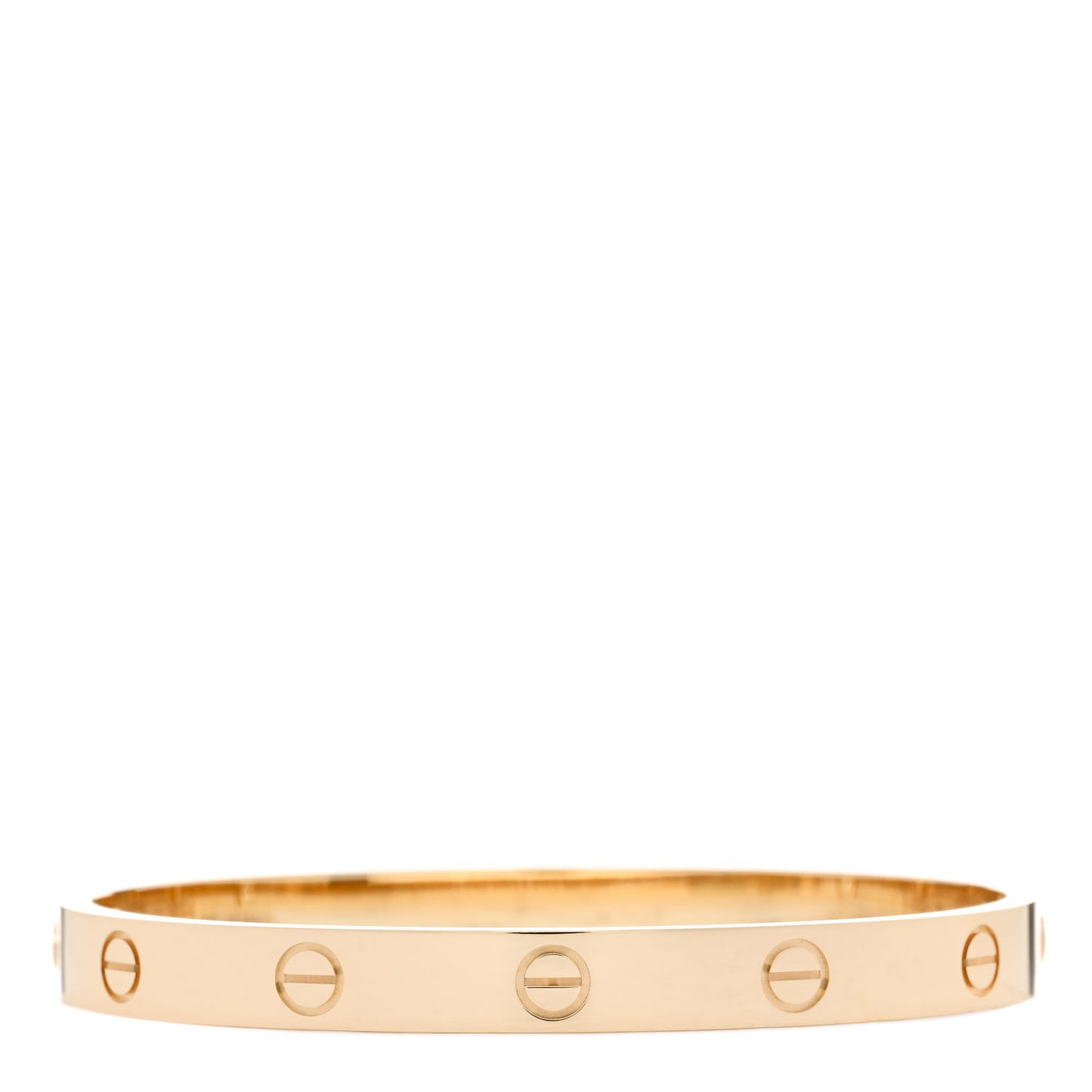 18K Yellow Gold LOVE Bracelet 17