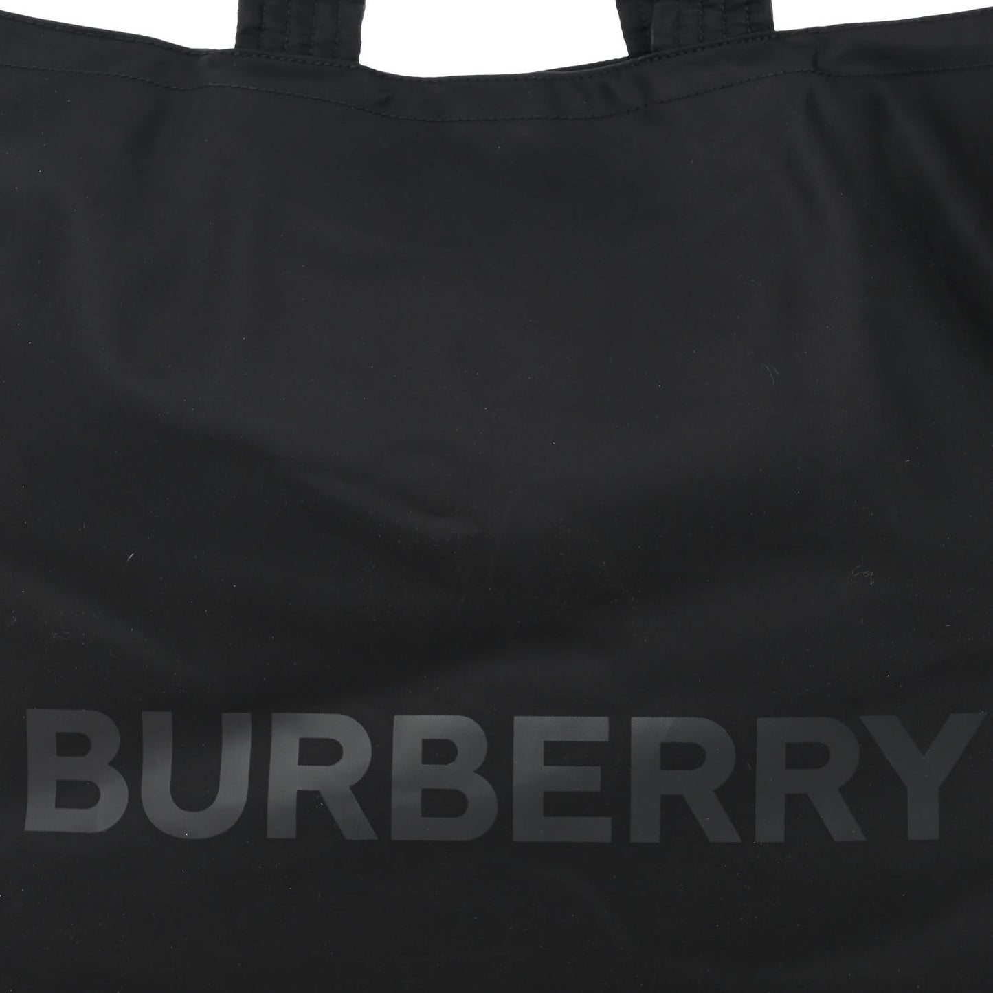 Nylon Trench Tote Black