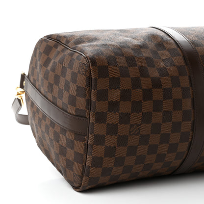Louis Vuitton Damier Ebene Keepall Bandouliere 45 9 of 10