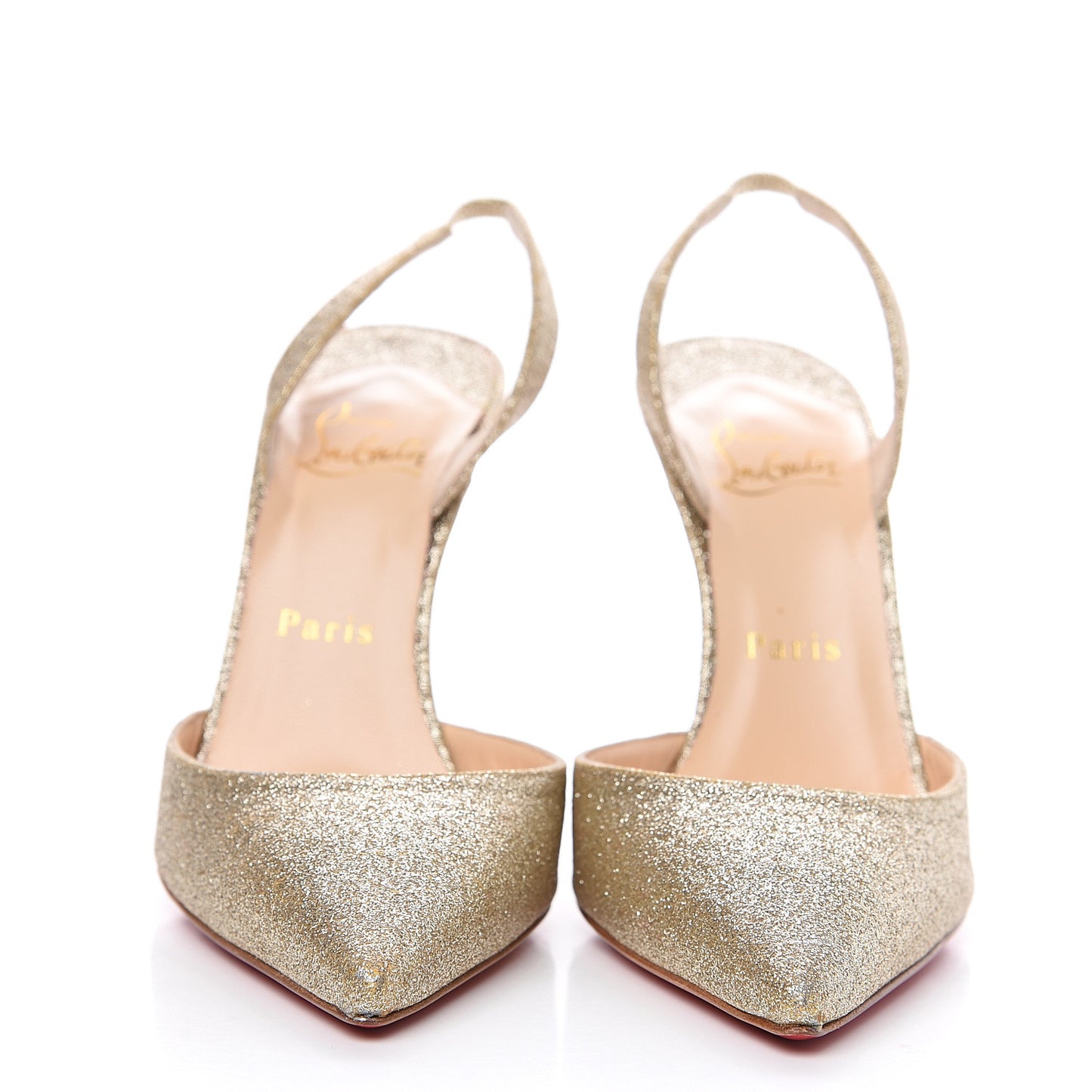 Glitter Ever 100 Pumps 38 Platine