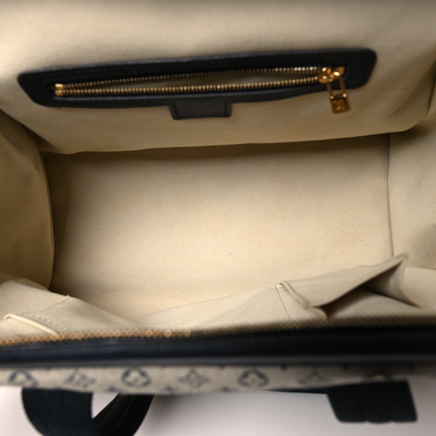 LOUIS VUITTON Mini Monogram Josephine GM Blue