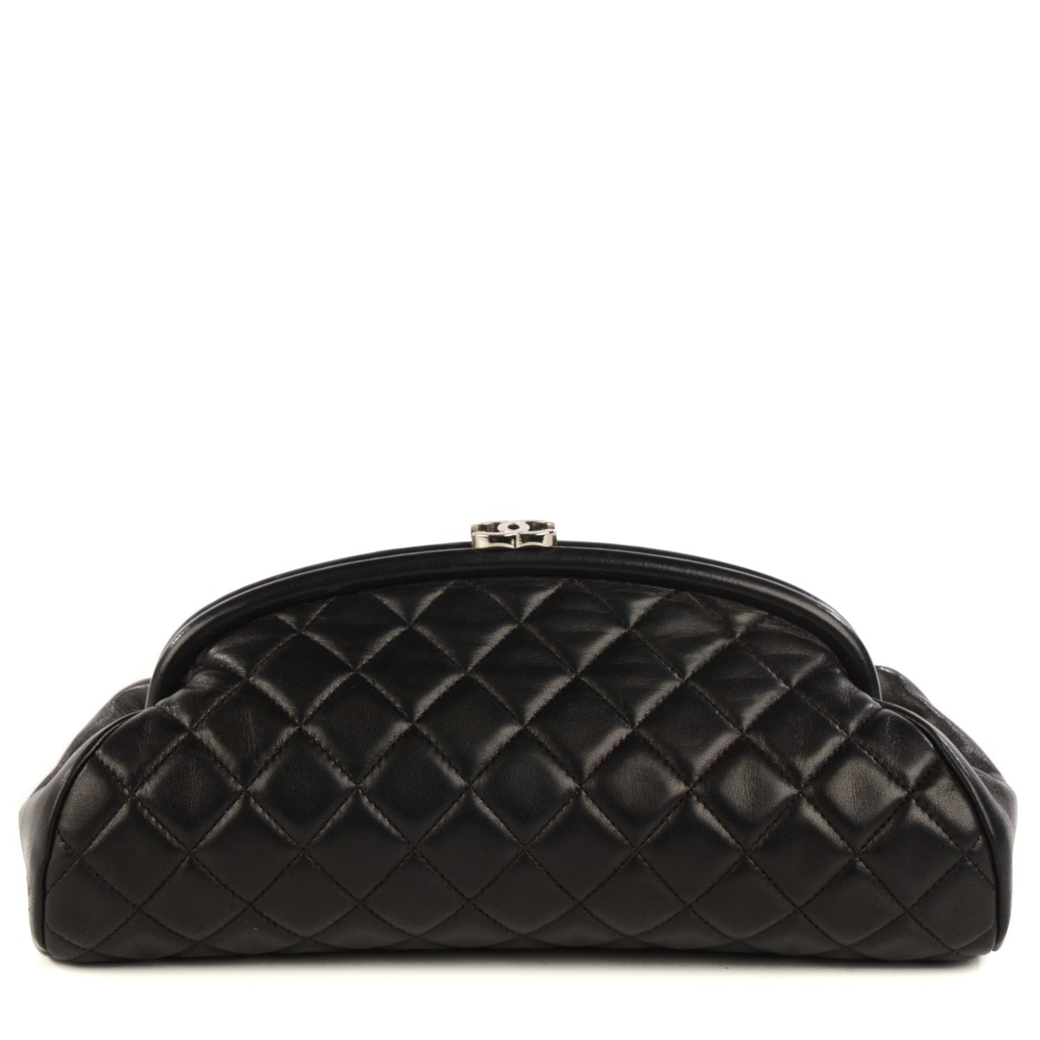 Chanel Lambskin Quilted Timeless Clutch Black 1 of 7
