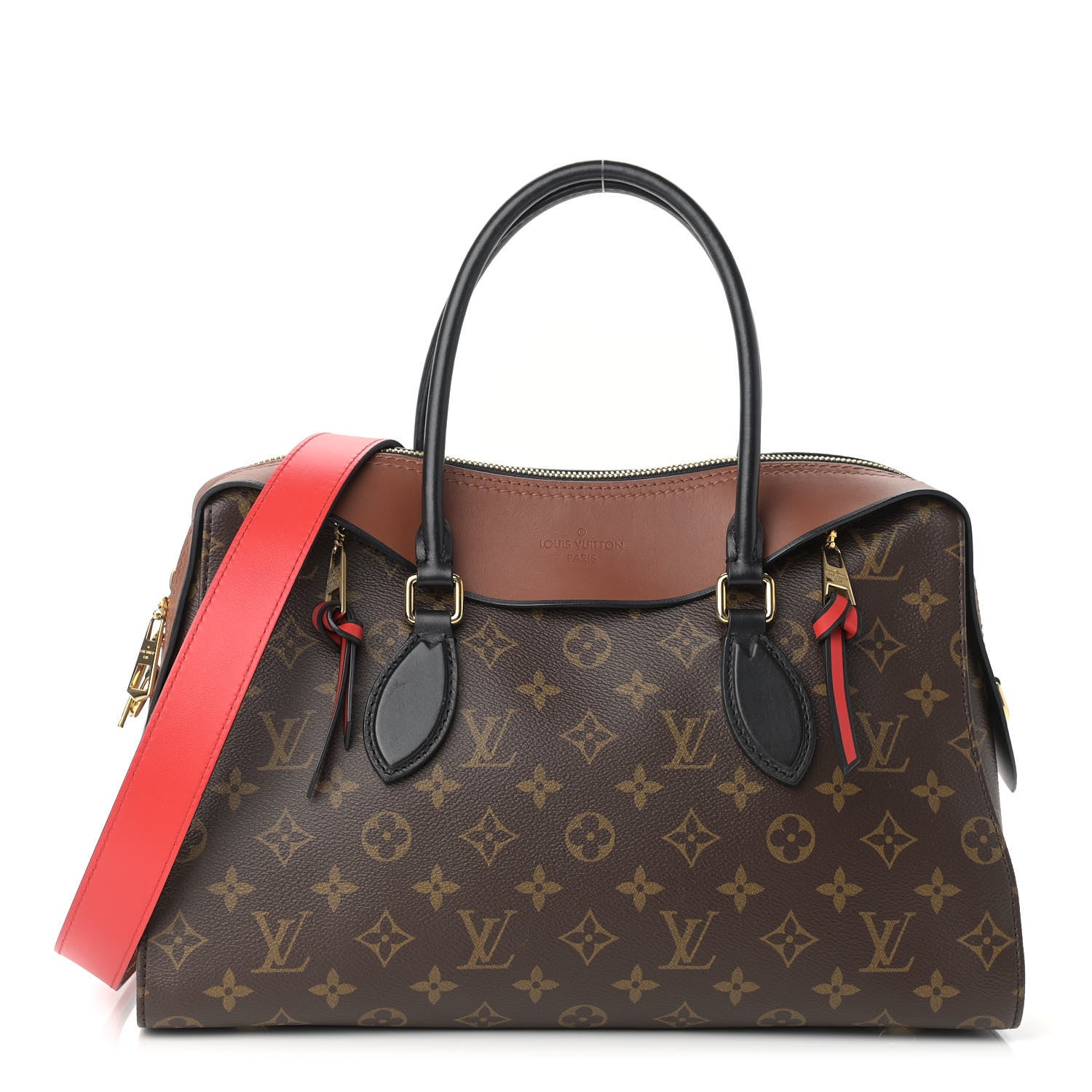 Louis Vuitton Monogram Tuileries Caramel Rouge 1 of 10