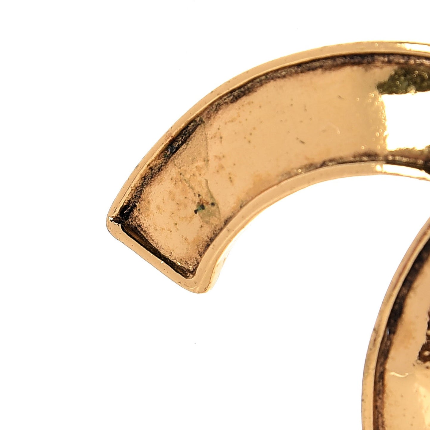 CC Large Brooch Gold