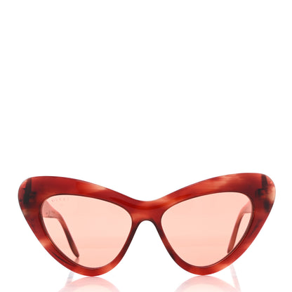 Gucci Cat Eye Sunglasses GG0895S Havana 2 of 8