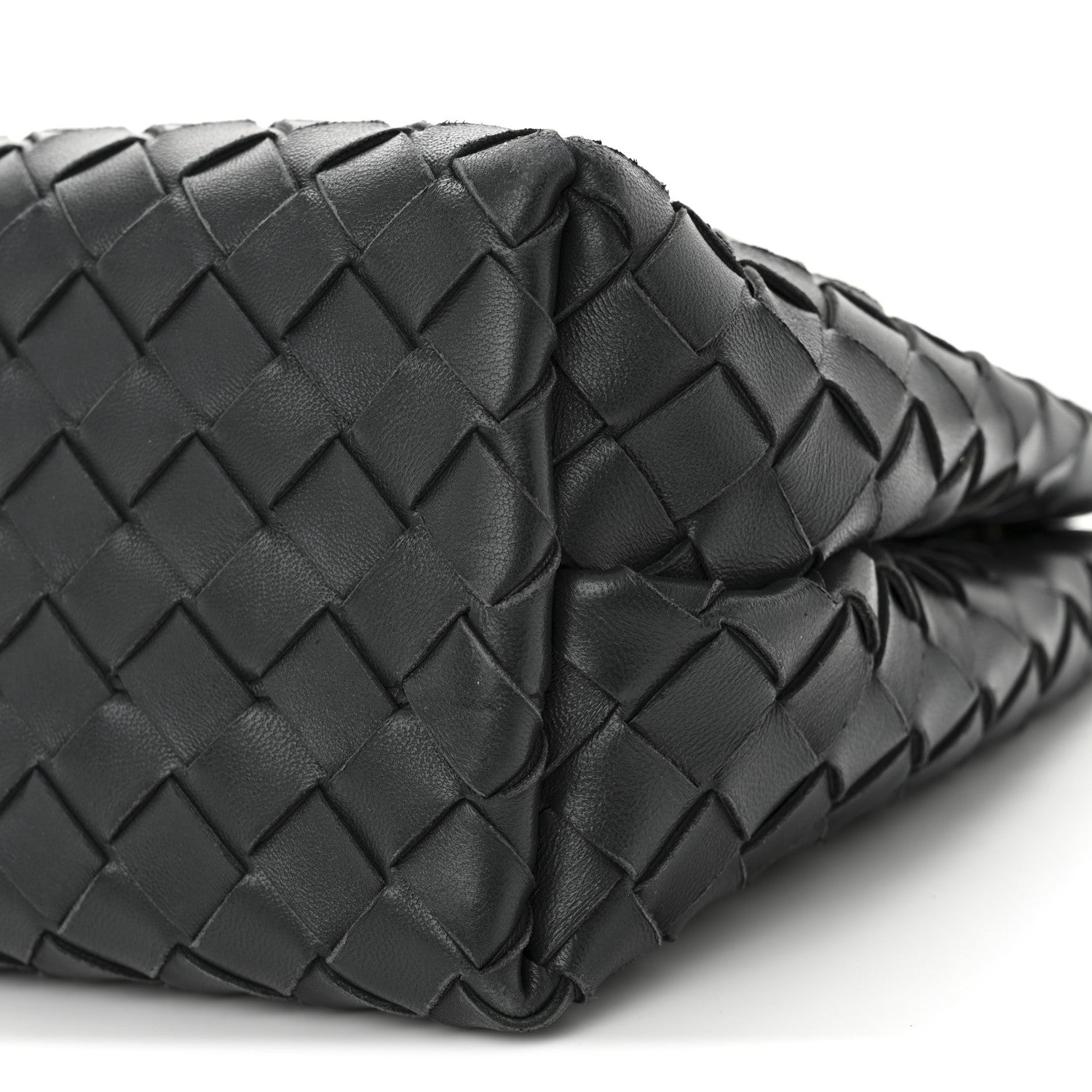 Bottega Veneta Nappa Intrecciato Small Andiamo With Chain Shoulder Bag Black 9 of 10