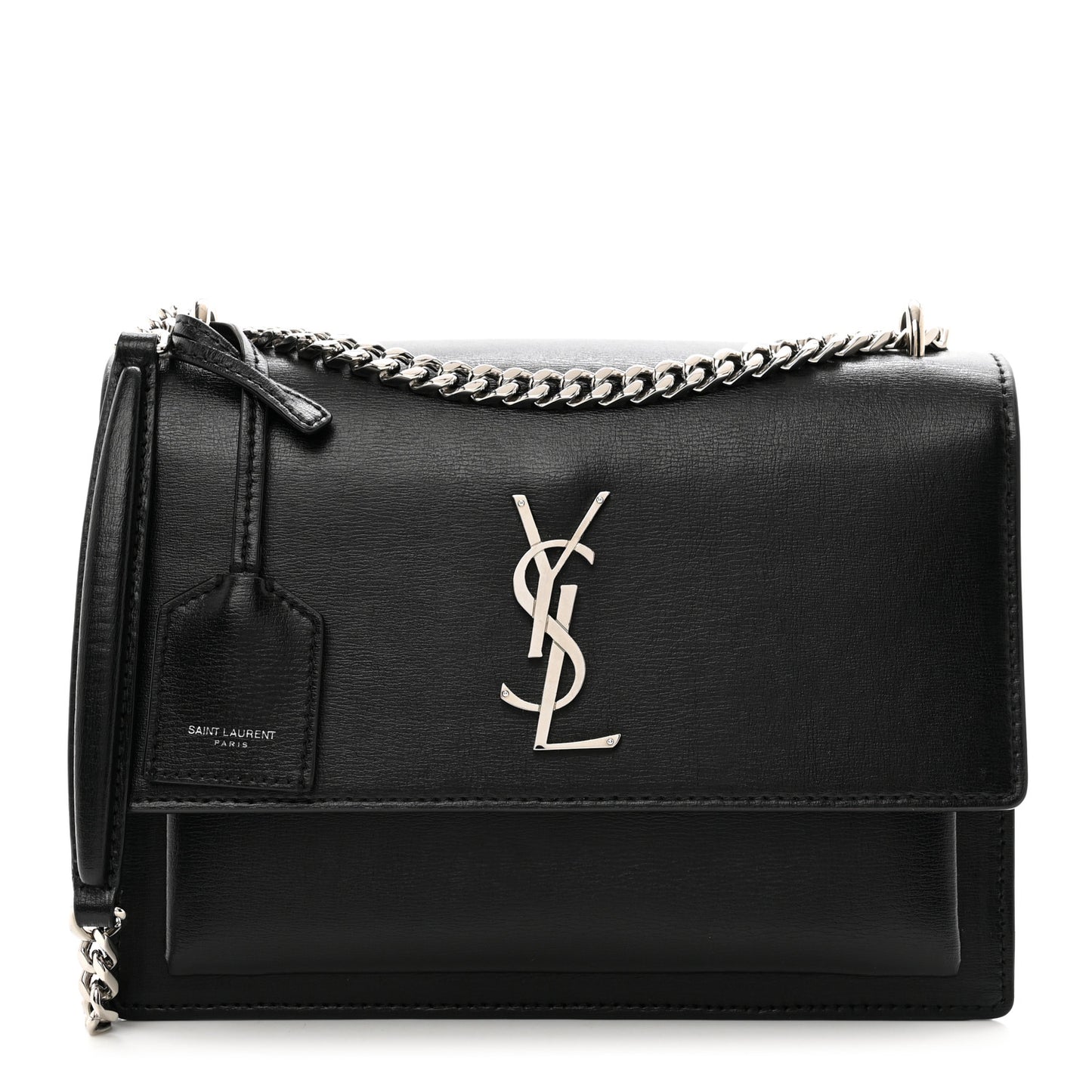 Calfskin Medium Monogram Sunset Black