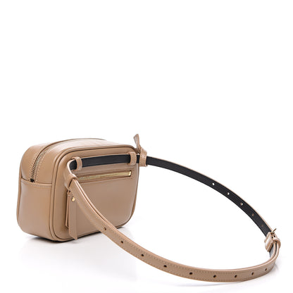 Saint Laurent Calfskin Matelasse Monogram Lou Belt Bag Dark Beige 2 of 8