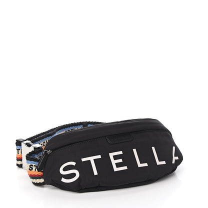 Stella McCartney Eco Padde Nylon Logo Falabella Bum Bag Black Multicolor 3 of 9