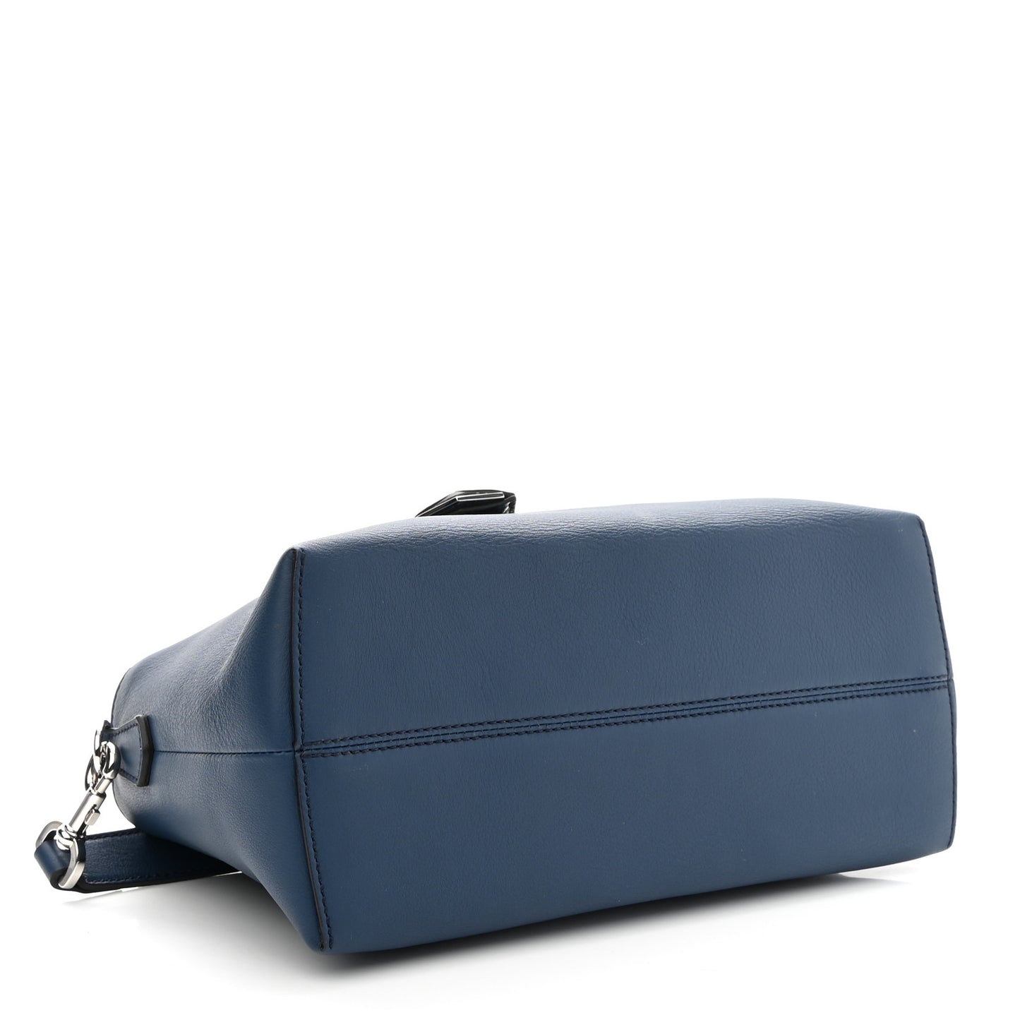 Vitello Dolce Elaphe Medium By The Way Boston Bag Blue Multicolor