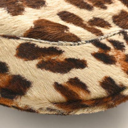 Prada Cavallino Leopard Print Shoulder Bag Avorio 8 of 8