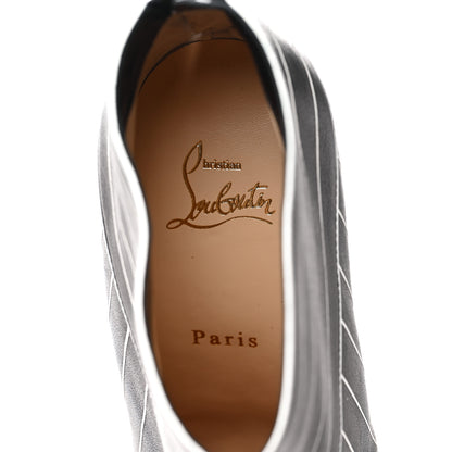 Christian Louboutin Calfskin Josselyn 100 Booties 41 Black White 10 of 11