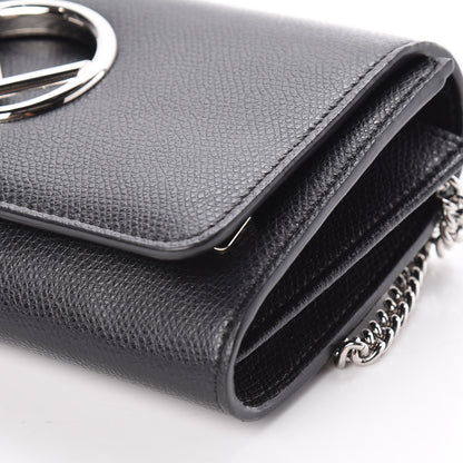 Fendi Vitello Cruise F is Fendi Wallet on Chain Black 10 of 10