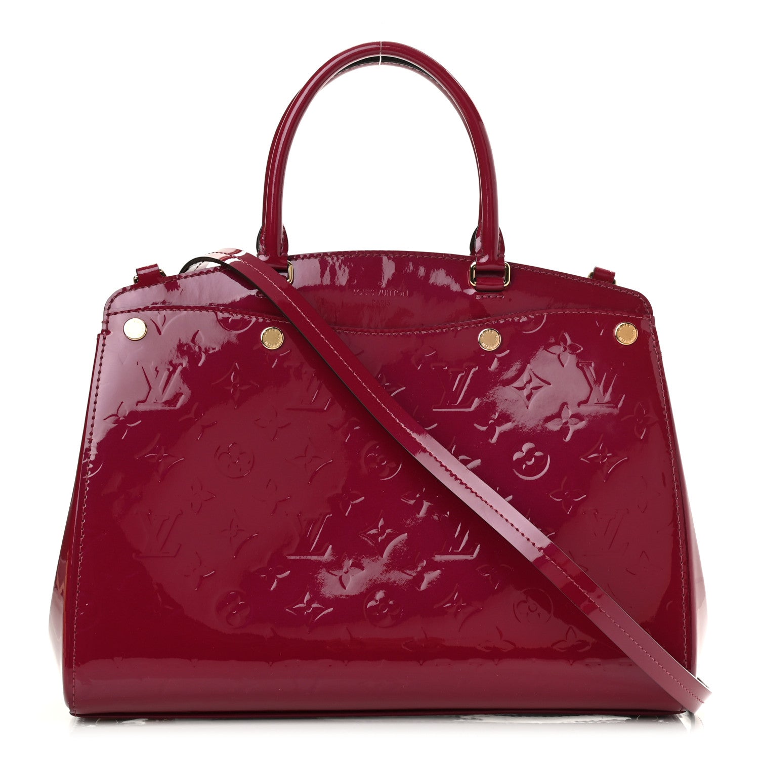Louis Vuitton Vernis Brea MM NM Magenta 1 of 11